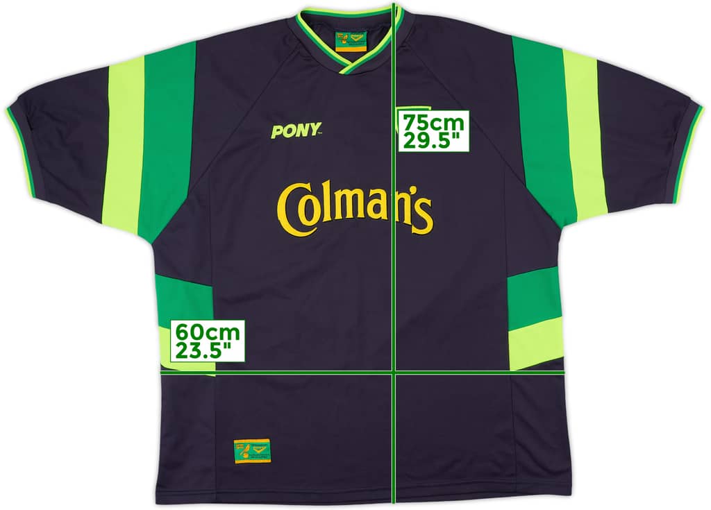1998-99 Norwich Third Shirt - 10/10 - (XXL)