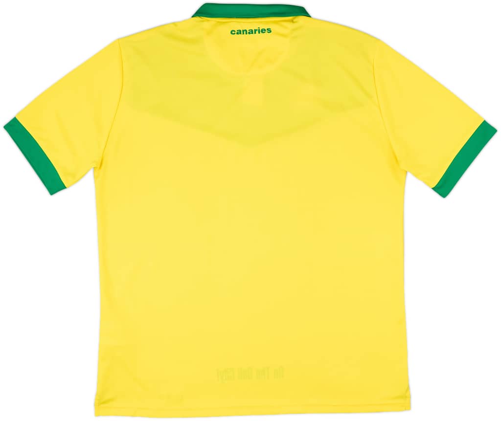 2014-15 Norwich Home Shirt - 8/10 - (XXL)