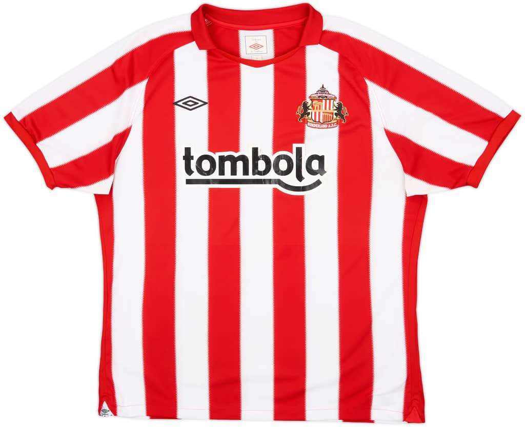 2010-11 Sunderland Home Shirt - 5/10 - (XL)