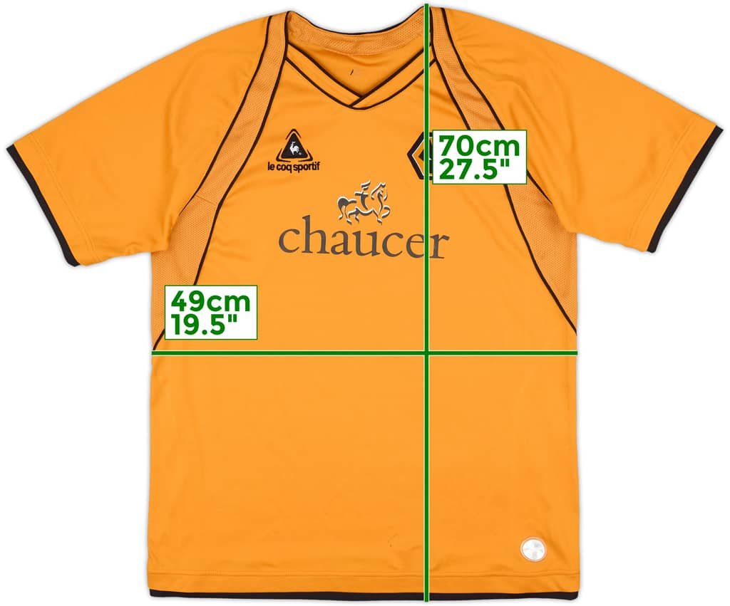 2006-08 Wolves Home Shirt - 8/10 - (S)