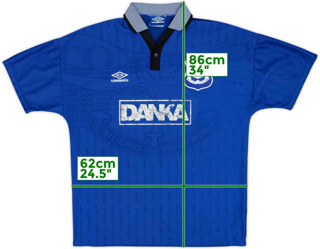 1995-97 Everton Home Shirt - 5/10 - (L)