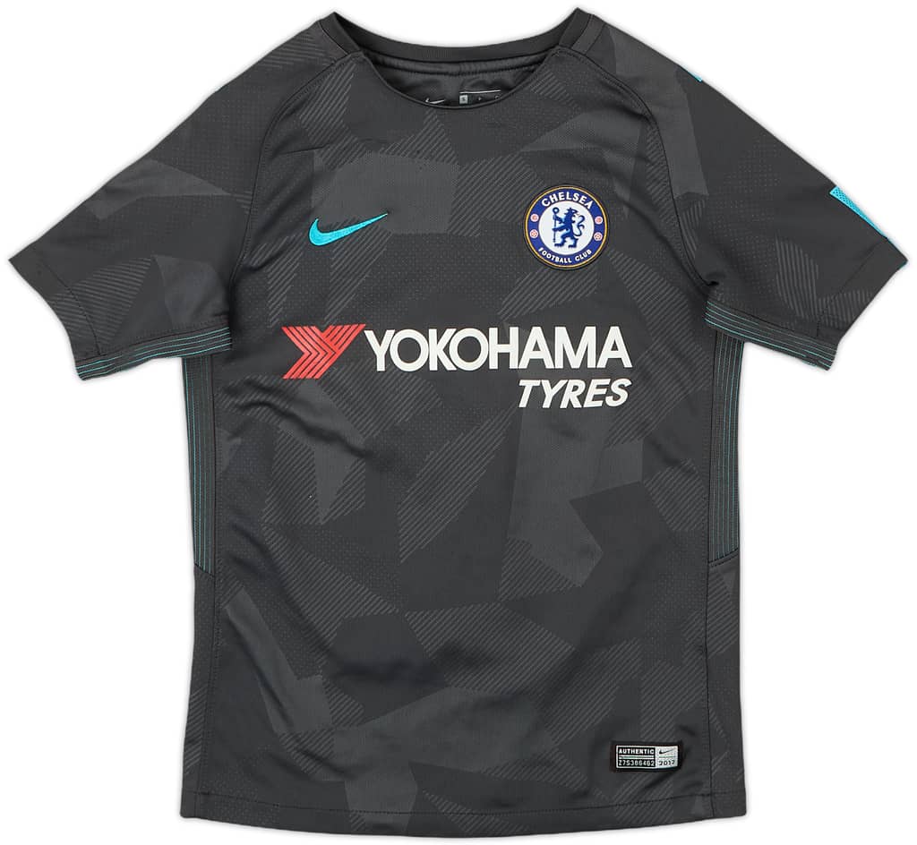 2017-18 Chelsea Third Shirt Hazard #10 - 5/10 - (S.Boys)