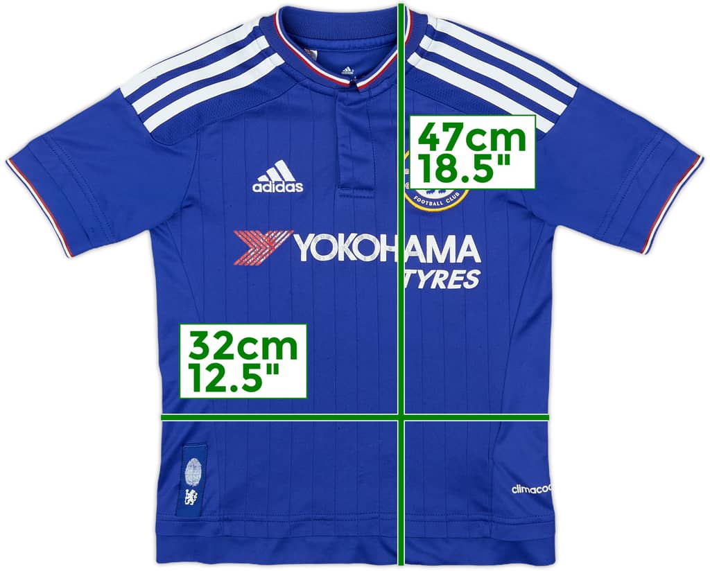 2015-16 Chelsea Home Shirt - 6/10 - (7-8 Years)