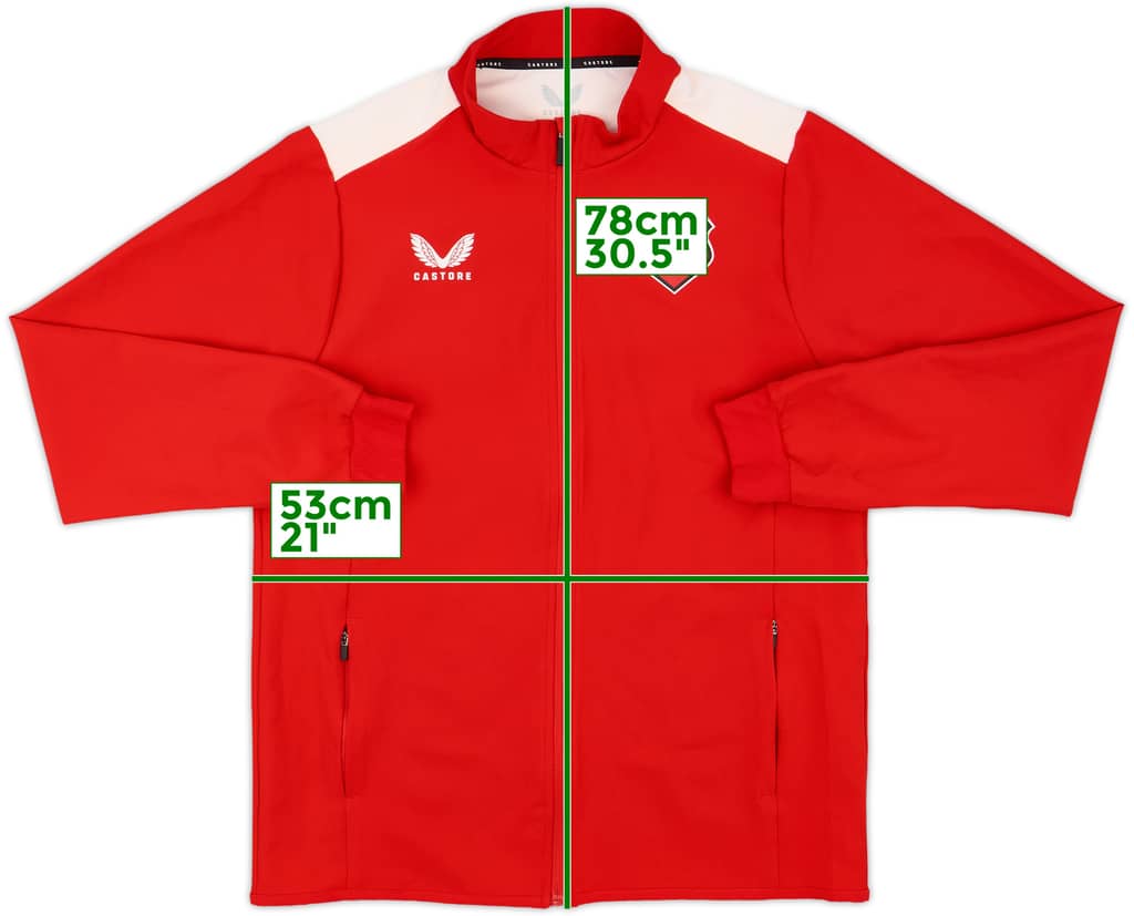 2023-24 Utrecht Castore Track Jacket - 9/10 - (M)