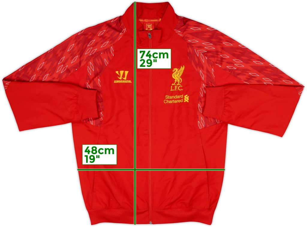 2013-14 Liverpool Warrior Track Jacket - 6/10 - (S)
