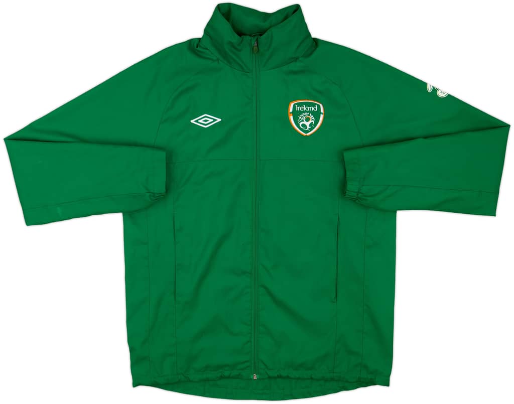 2012-13 Ireland Umbro Hooded Rain Jacket - 6/10 - (M)