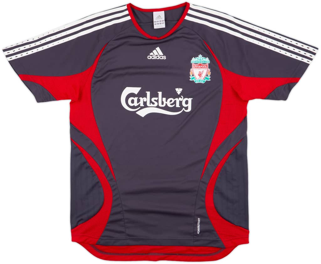 2006-07 Liverpool adidas Formotion Training Shirt - 9/10 - (L)