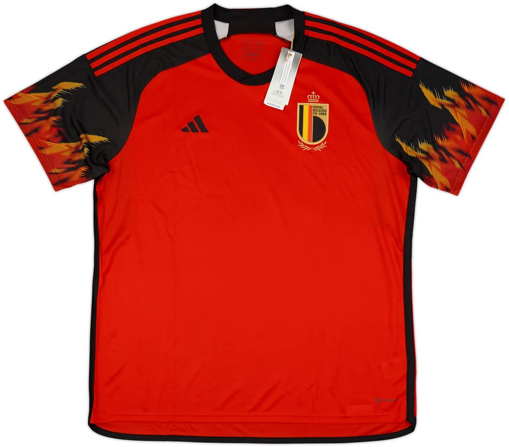 2022-23 Belgium Home Shirt (XXL)