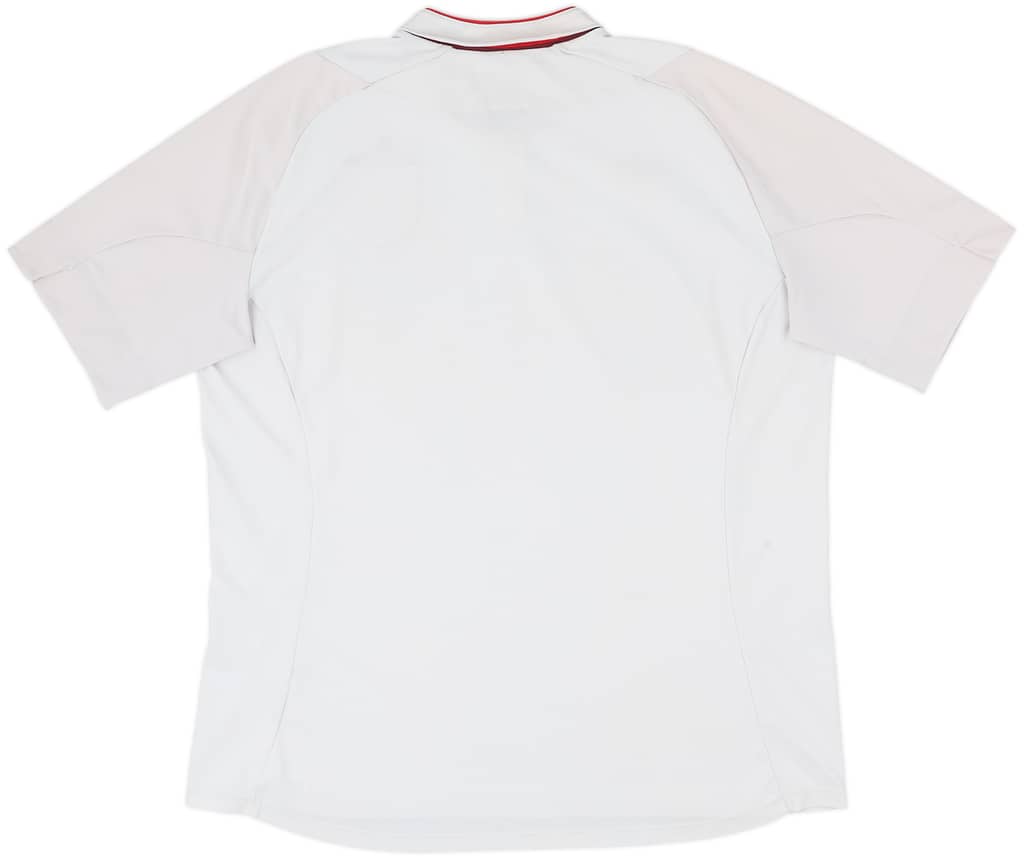 2012-13 England Home Shirt - 4/10 - (XL)