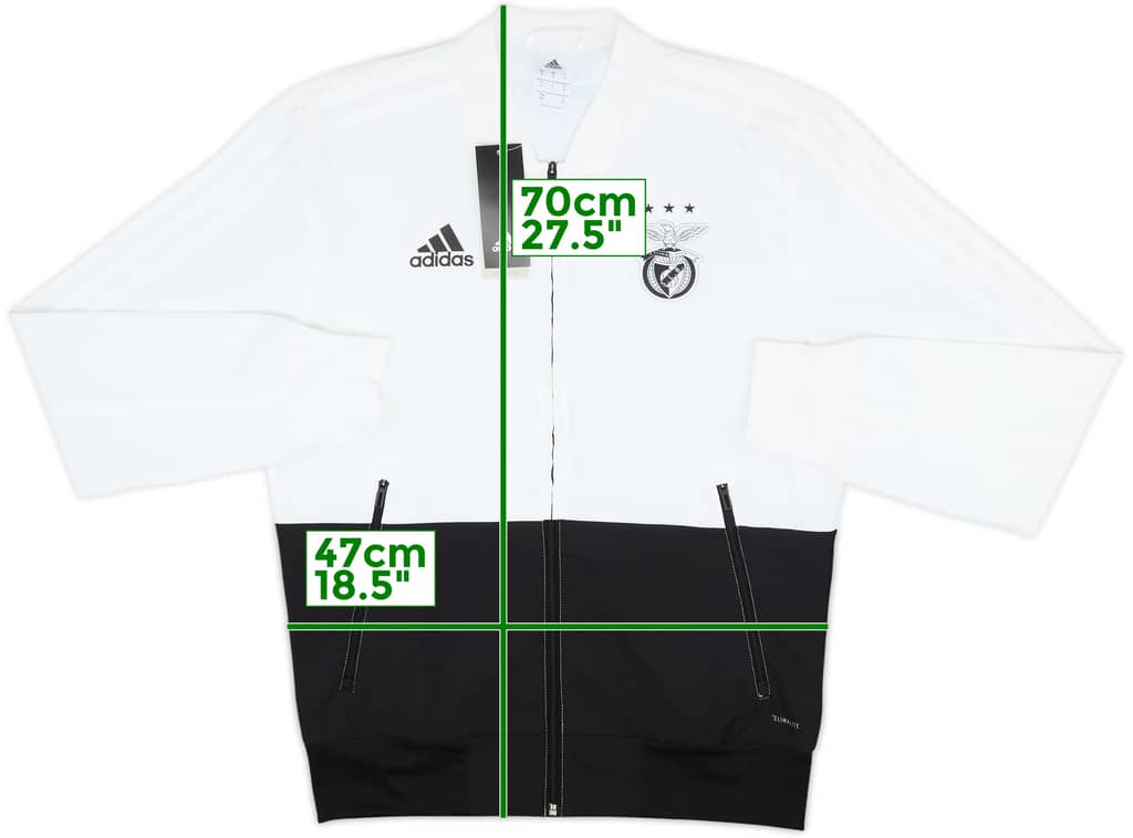 2018-19 Benfica adidas Track Jacket (S)