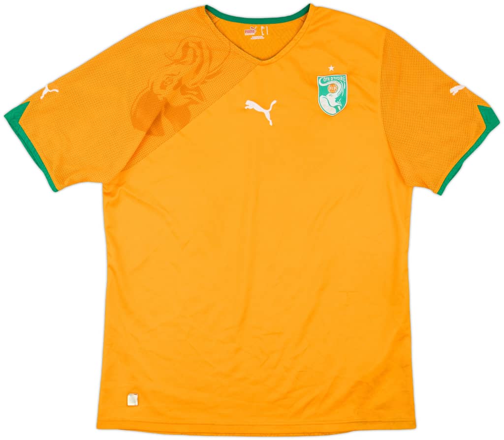 2010-11 Ivory Coast Home Shirt - 8/10 - (L)