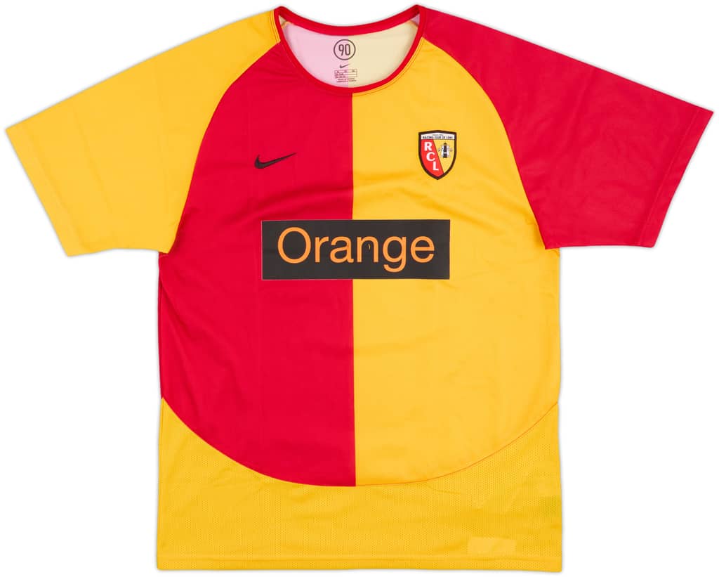 2003-04 Lens Home Shirt - 8/10 - (XL.Boys)