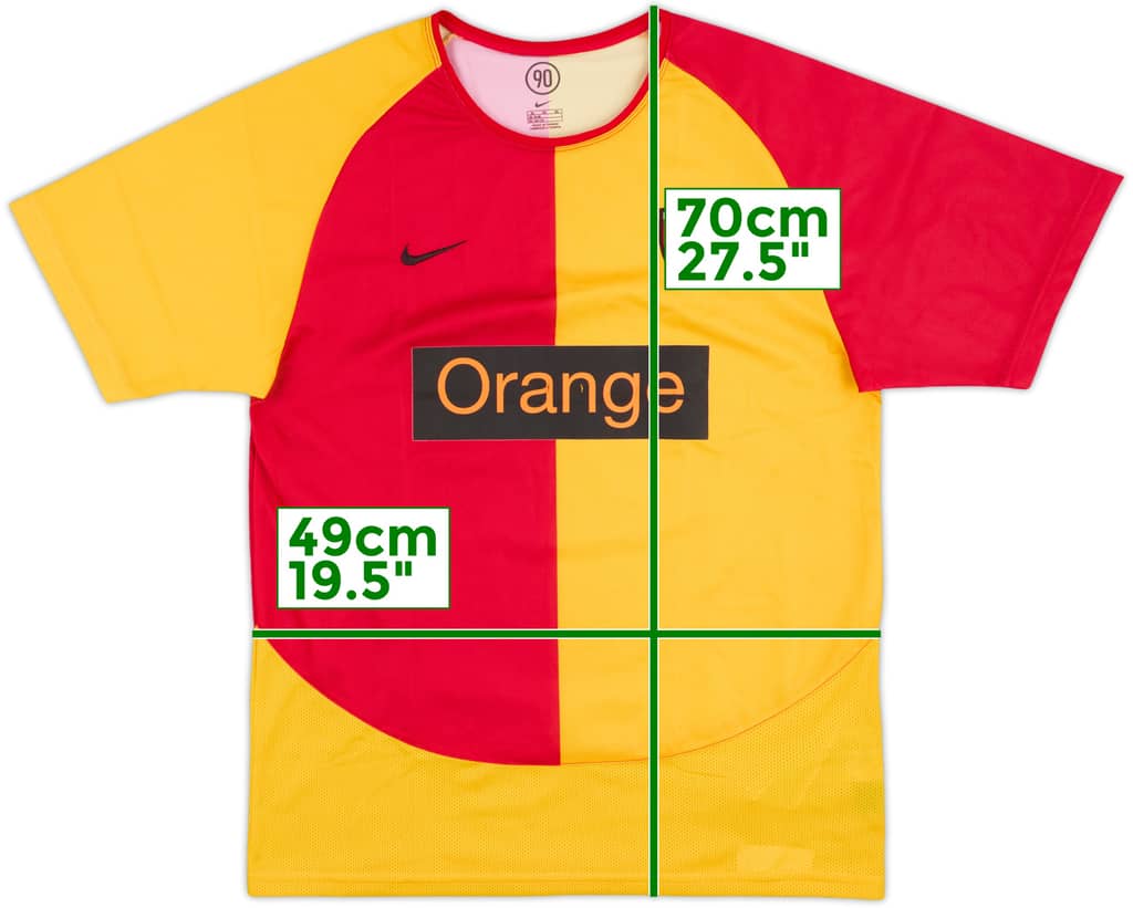 2003-04 Lens Home Shirt - 8/10 - (XL.Boys)
