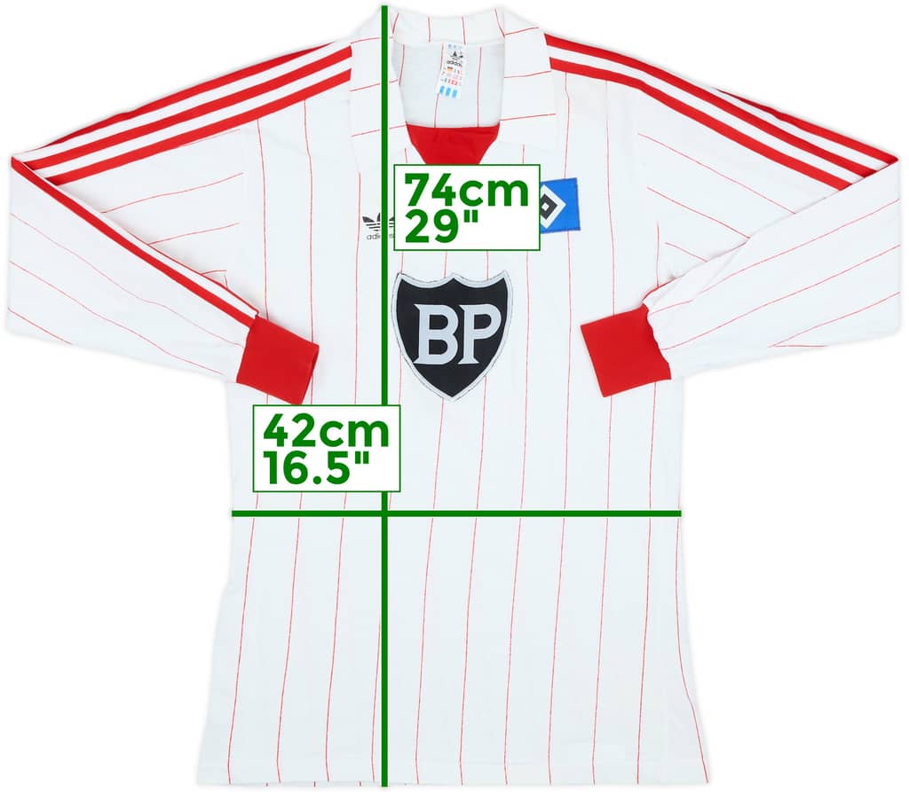 1982-83 Hamburg Home L/S Shirt - 8/10 - (M)