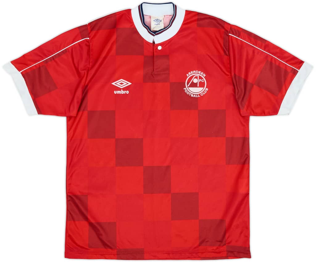 1987-90 Aberdeen Home Shirt - 9/10 - (S)
