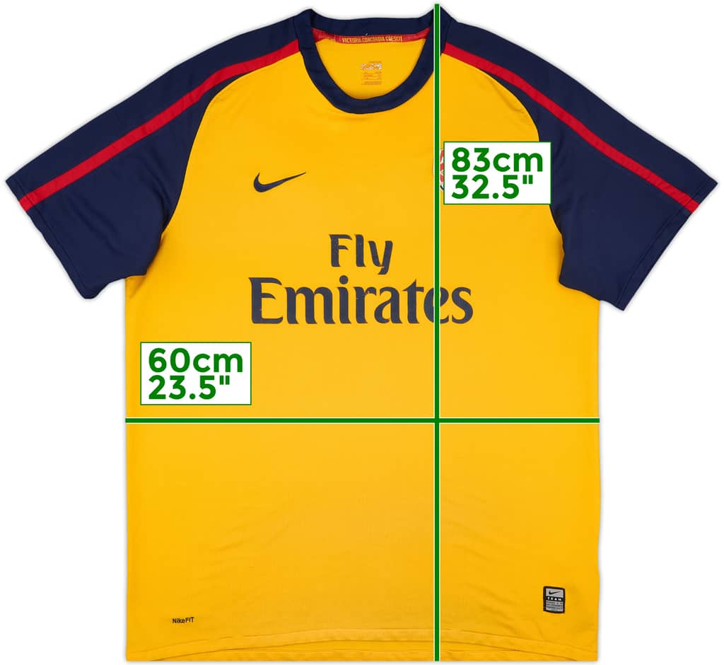 2008-09 Arsenal Away Shirt - 5/10 - (XXL)