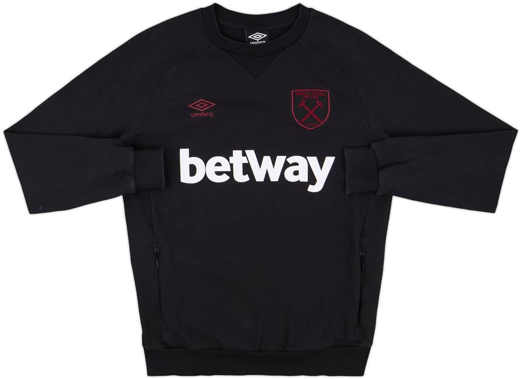 2020-21 West Ham Umbro Sweat Top - 8/10 - (M)