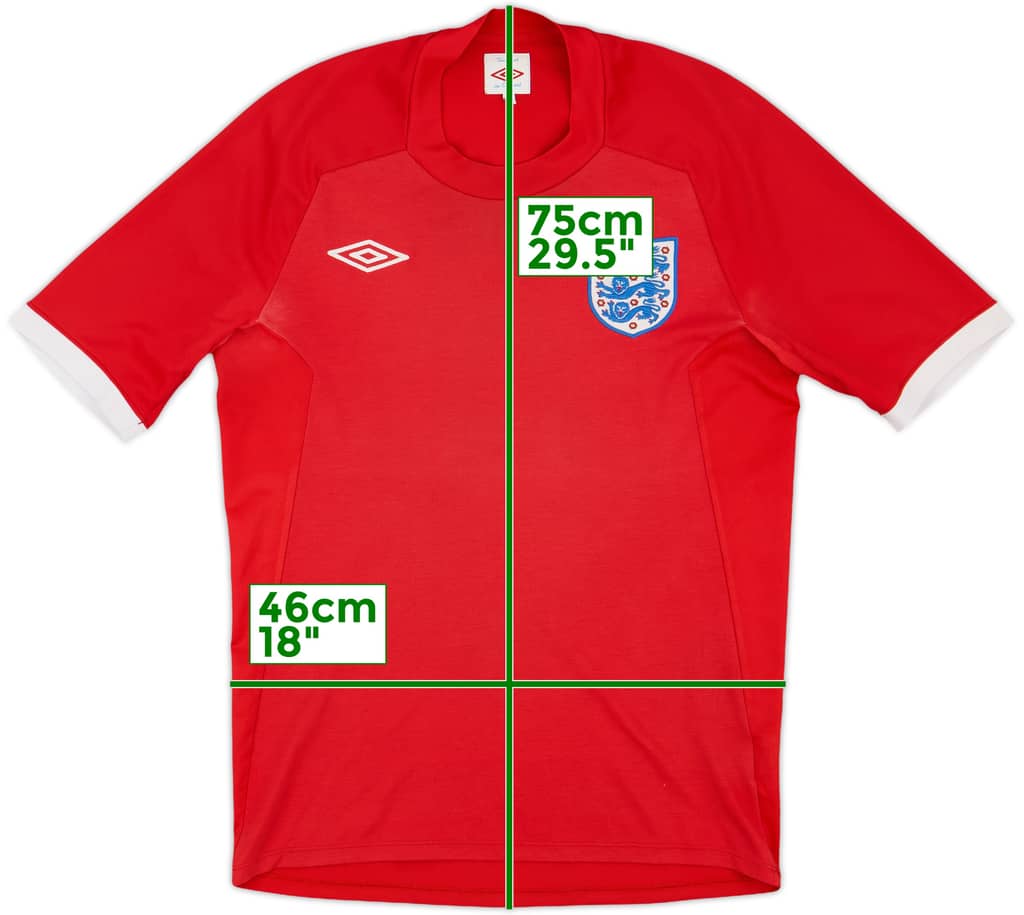 2010-11 England Away Shirt - 6/10 - (S)