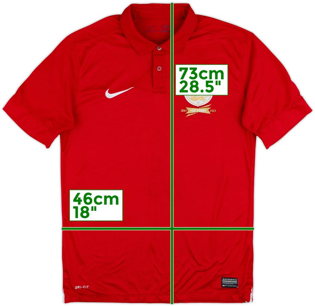 2013 England Away 150th Anniversary Shirt - 7/10 - (M)