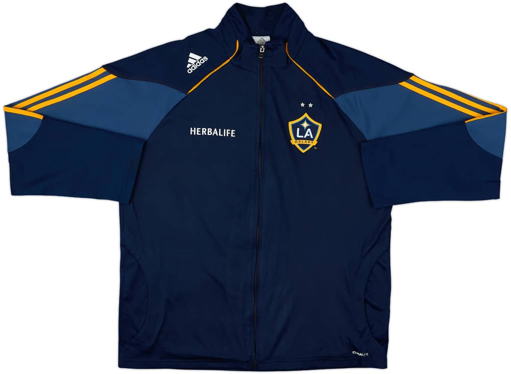 2010-11 LA Galaxy adidas Track Jacket - 9/10 - (L)