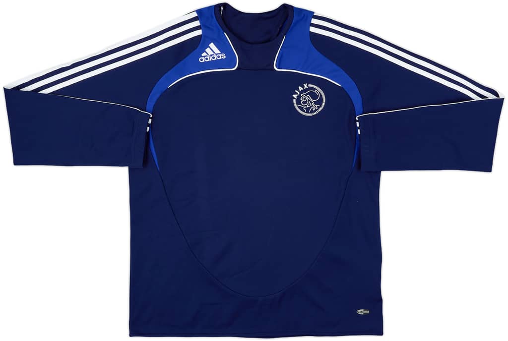 2008-09 Ajax adidas Sweat Top - 9/10 - (L)