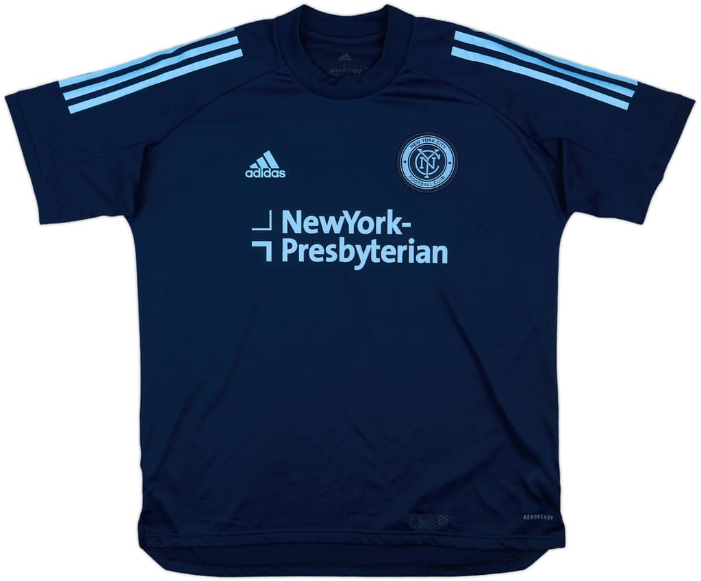 2019-20 New York City adidas Training Shirt - 8/10 - (L)
