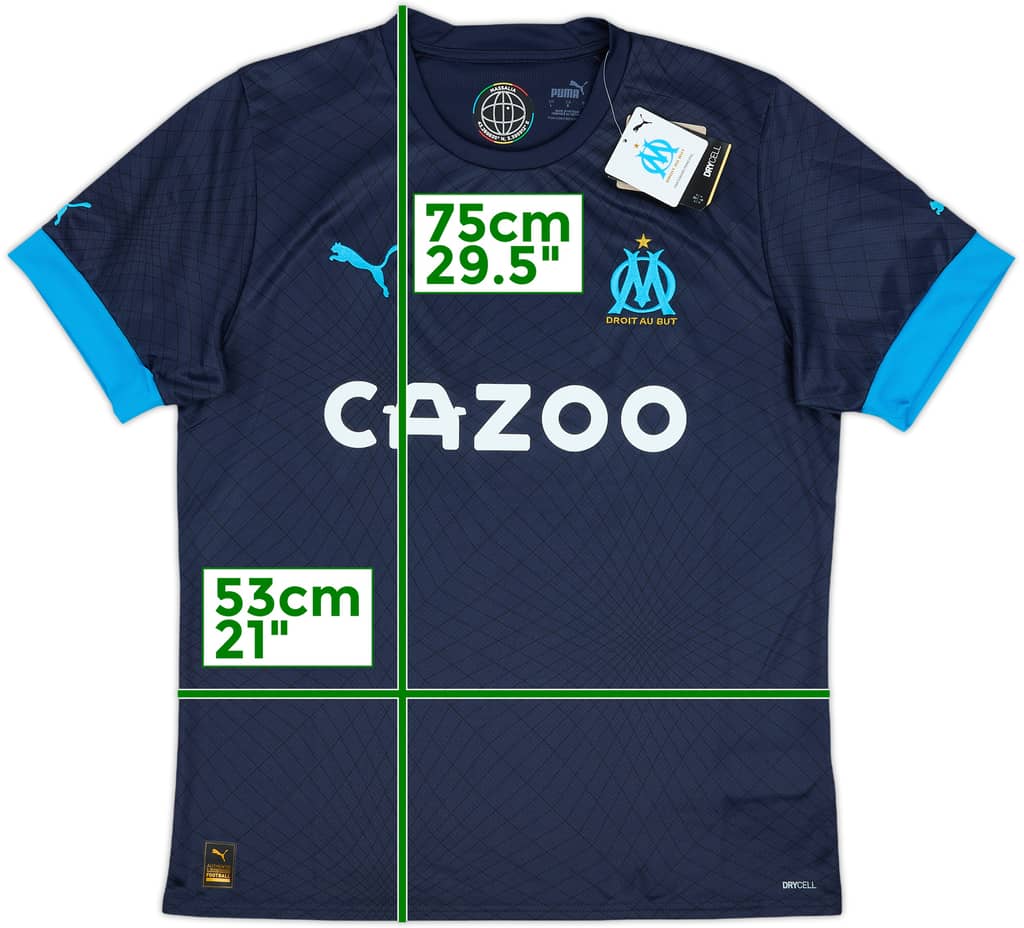 2022-23 Olympique Marseille Away Shirt (L)