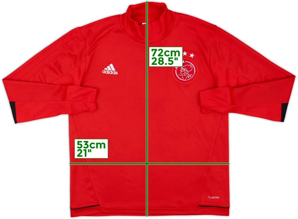2017-18 Ajax adidas Drill Top - 8/10 - (L)