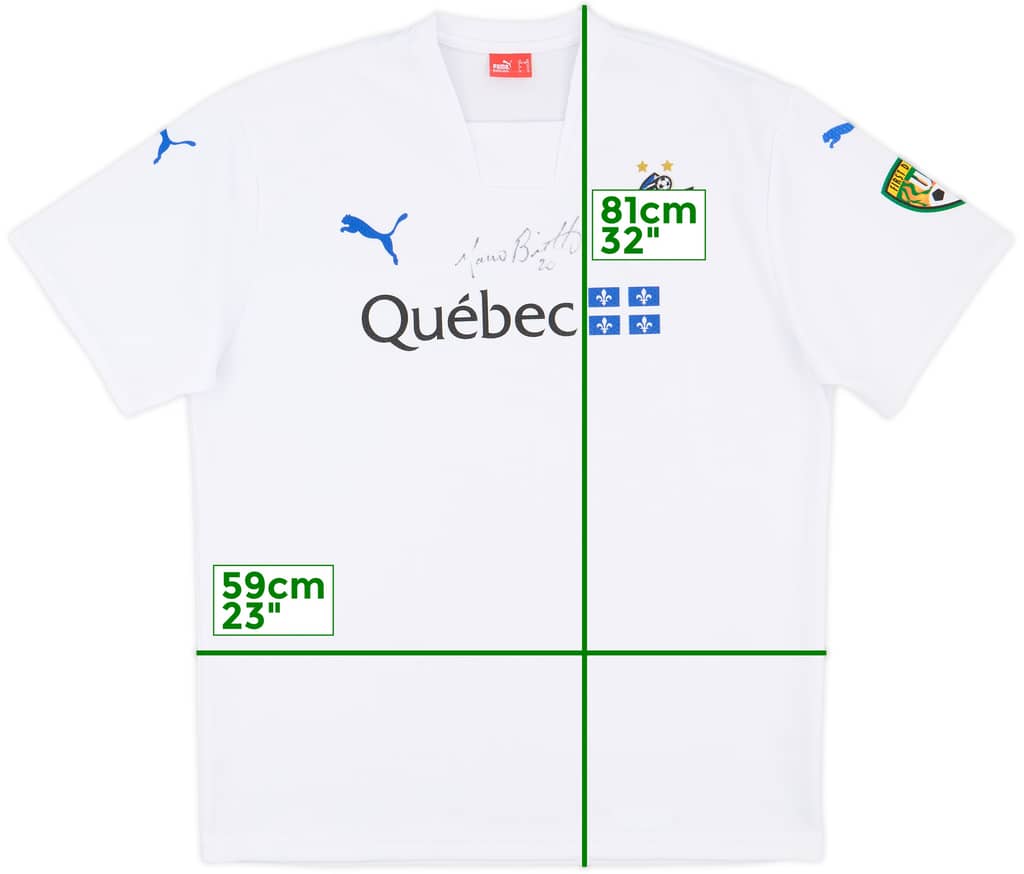 2008-09 Montreal Impact Signed Away Shirt - 8/10 - (Women's XL)