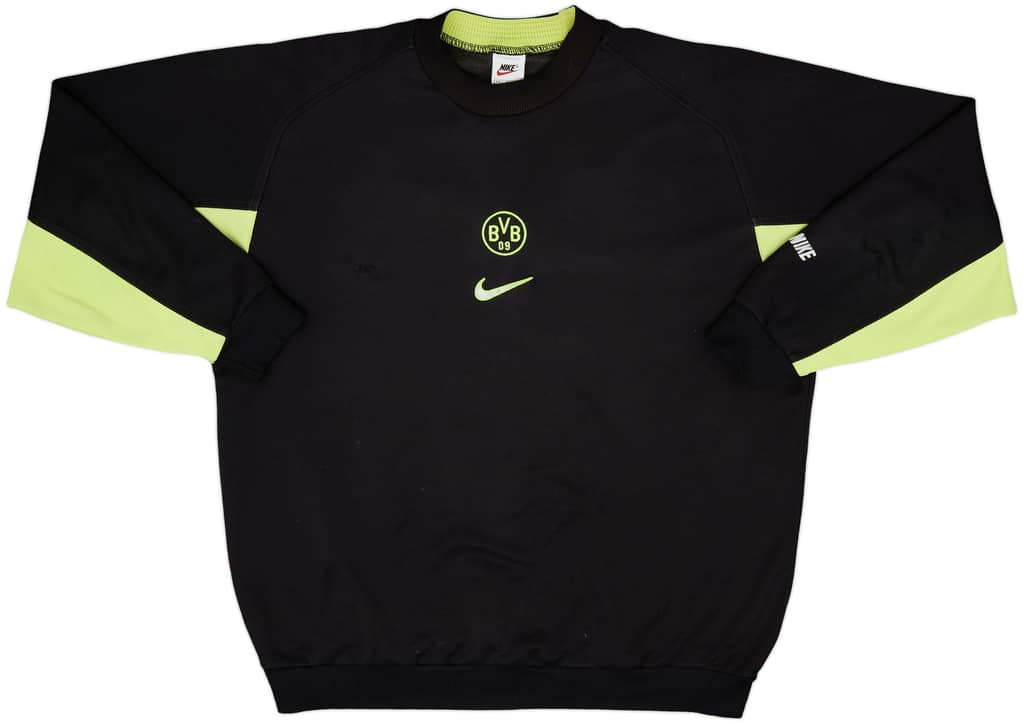 1997-98 Borussia Dortmund Nike Sweat Top - 5/10 - (L)