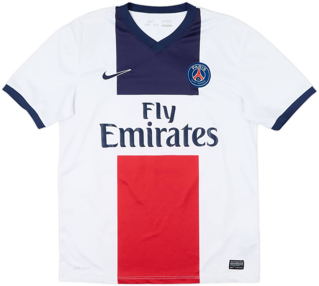 2013-14 Paris Saint-Germain Away Shirt Ibrahimovic #10 - 7/10 - (M)