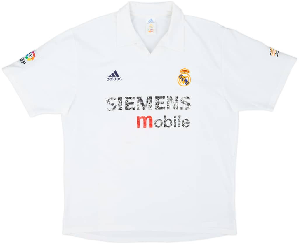 2002-03 Real Madrid Centenary Home Shirt - 5/10 - (XL)