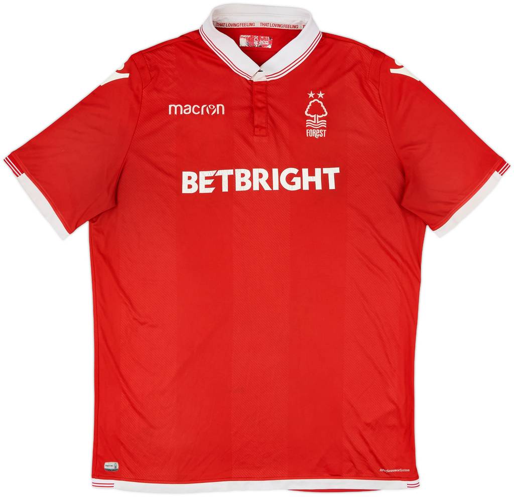 2018-19 Nottingham Forest Home Shirt - 5/10 - (4XL)