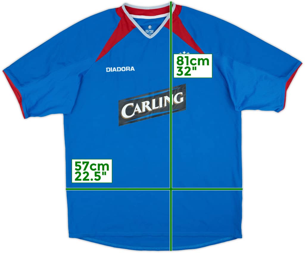 2003-05 Rangers Home Shirt - 7/10 - (L)