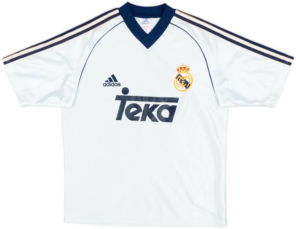 1998-00 Real Madrid Home Shirt - 6/10 - (L.Boys)