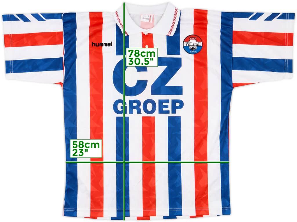 1993-94 Willem II Home Shirt - 9/10 - (L)