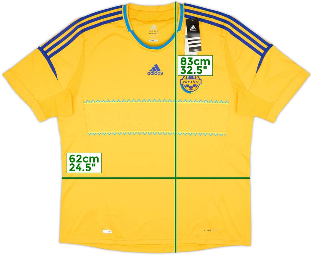 2011-13 Ukraine Home Shirt (XXL)
