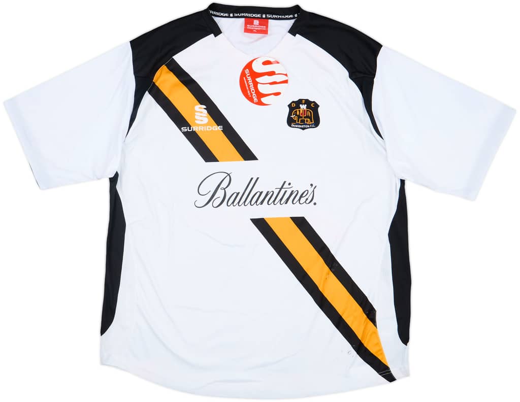 2008-09 Dumbarton Away Shirt (XL)