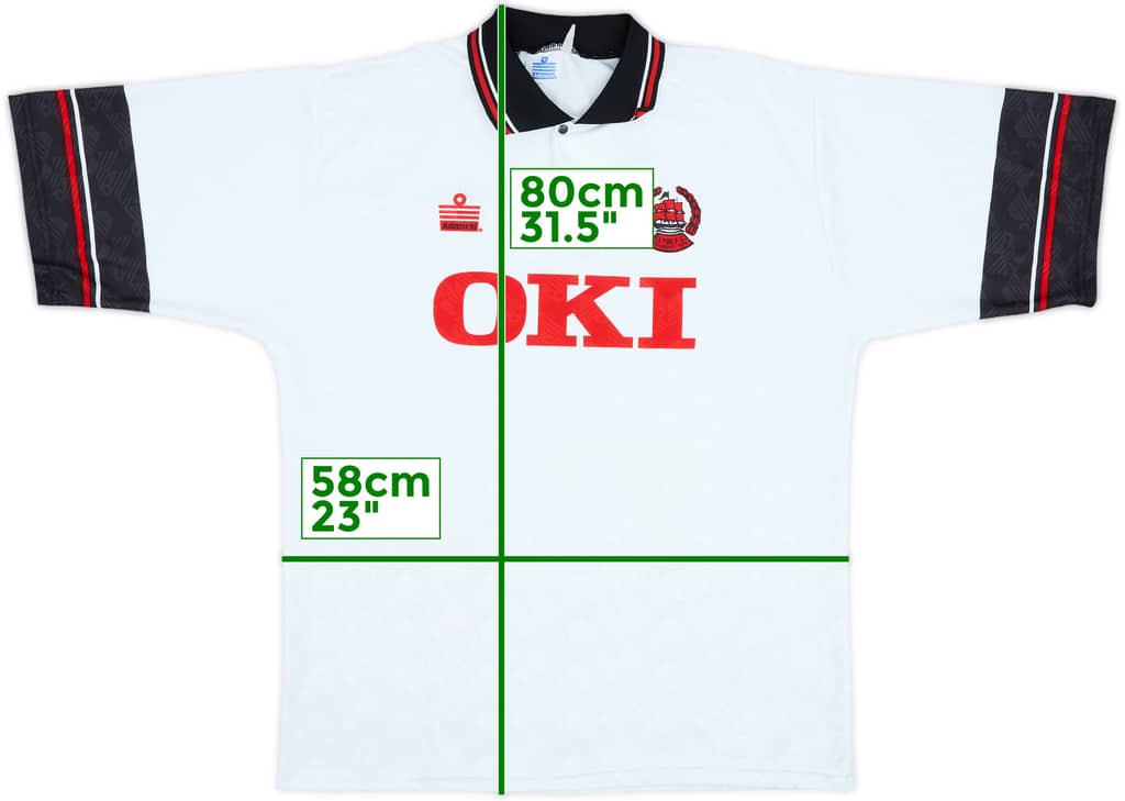 1995-97 Clyde Home Shirt - 8/10 - (XL)