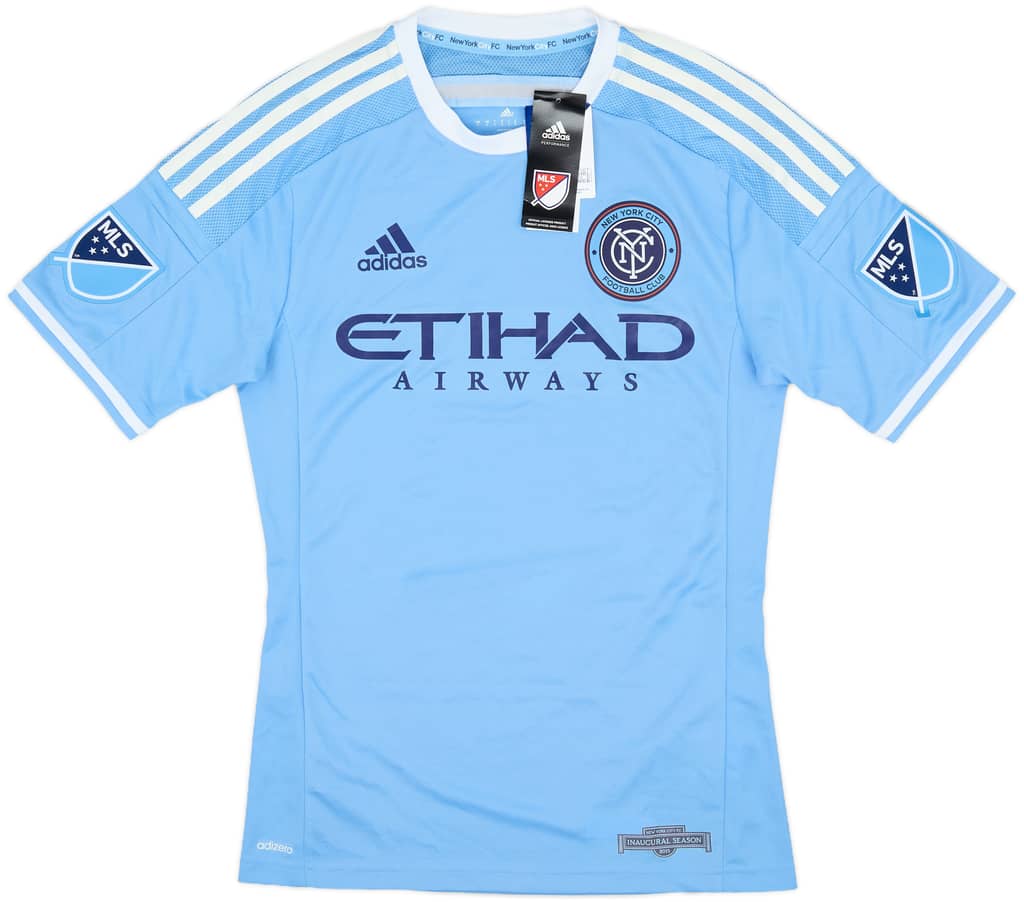 2015-16 New York City Authentic Home Shirt (S)