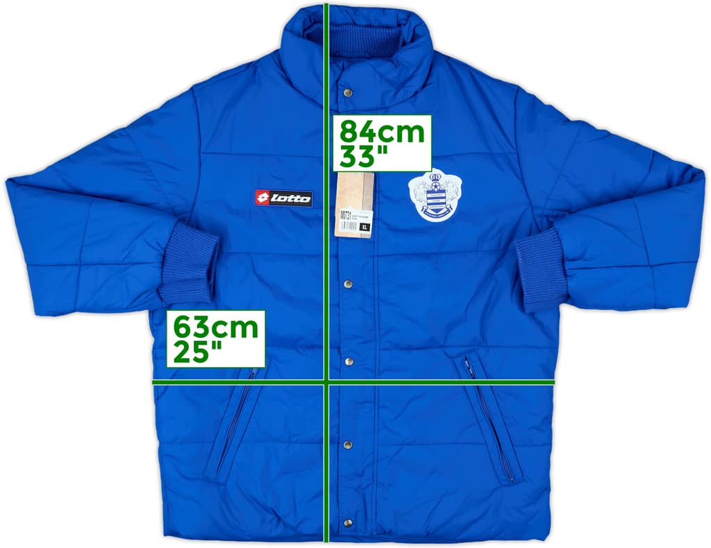 2011-12 QPR Lotto Padded Bench Coat (XL)