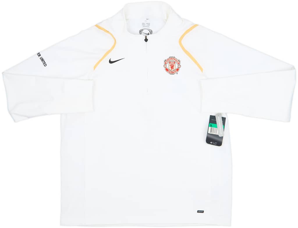 2006-07 Manchester United Nike 1/4 Zip Training Top (XL)