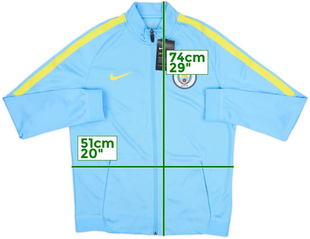 2016-17 Manchester City Nike Track Jacket (M)