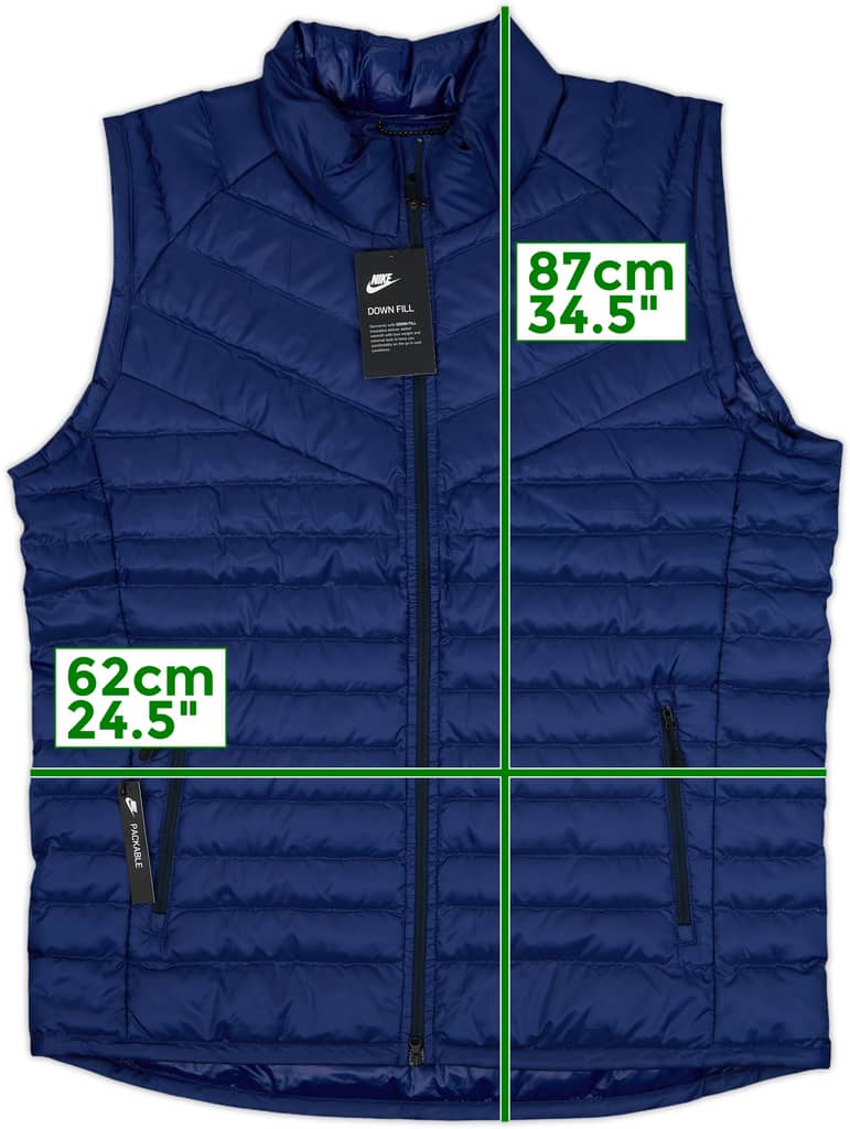 2017-18 Tottenham Nike Padded Gilet (XL)