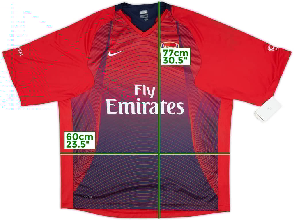 2007-08 Arsenal Nike Training Shirt (XL)