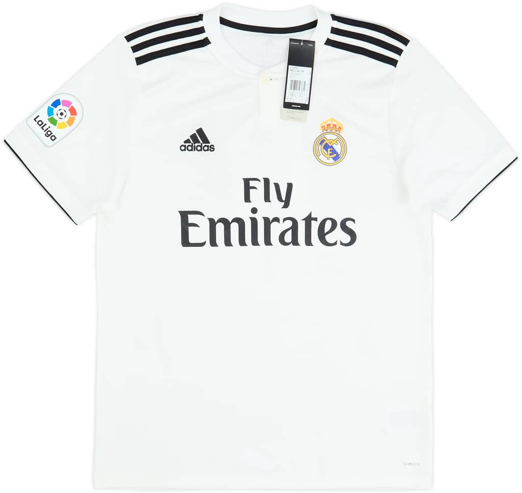 2018-19 Real Madrid Home Shirt Bale #11 (M)