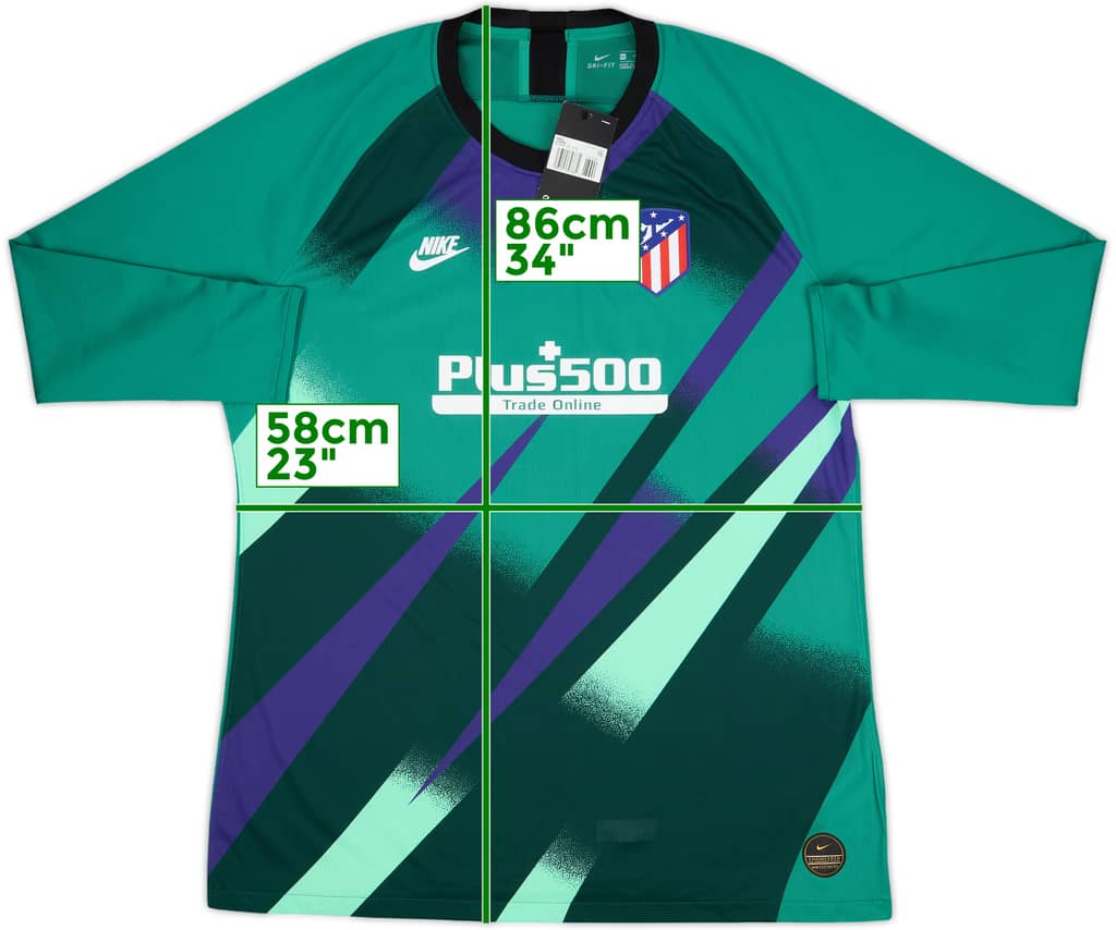 2019-20 Atletico Madrid Player Issue CL GK Shirt (XXL)