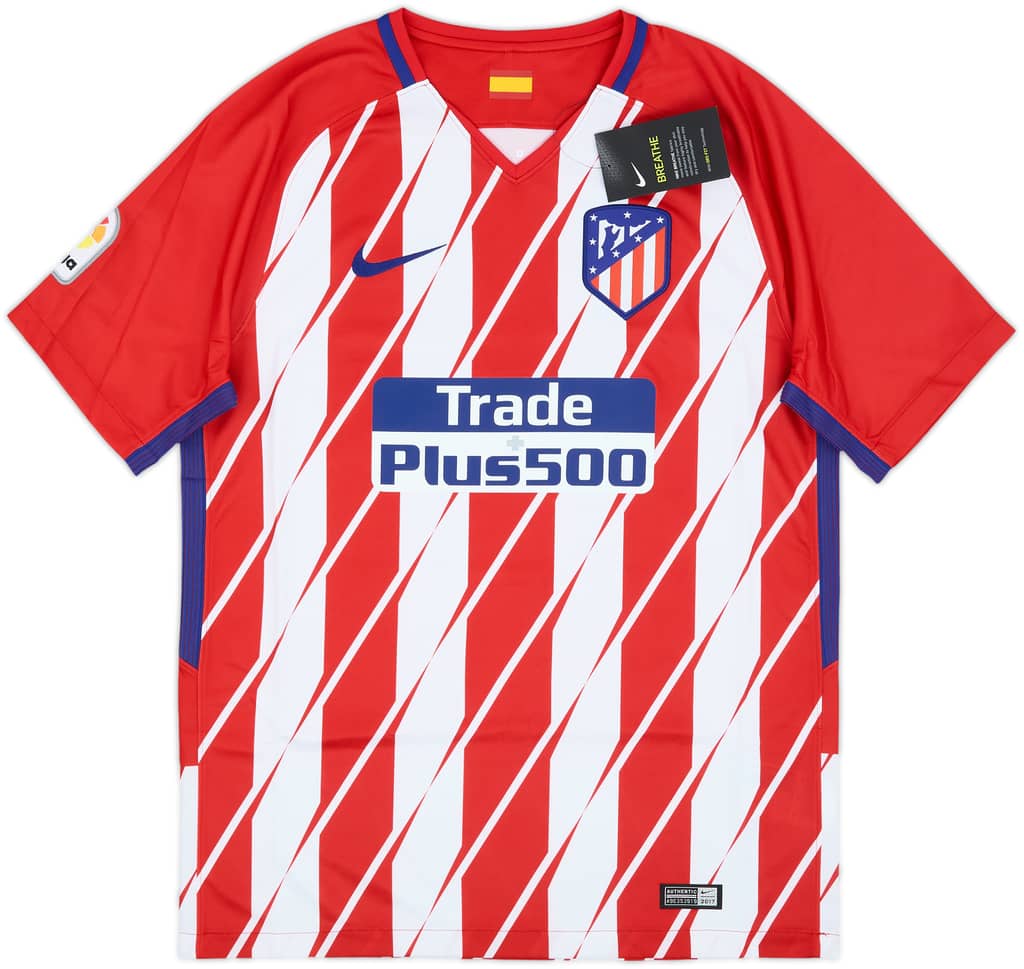 2017-18 Atletico Madrid Home Shirt (M)