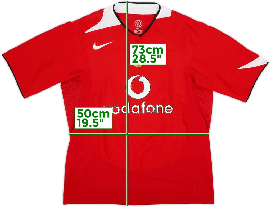 2004-06 Manchester United Home Shirt - 5/10 - (L)