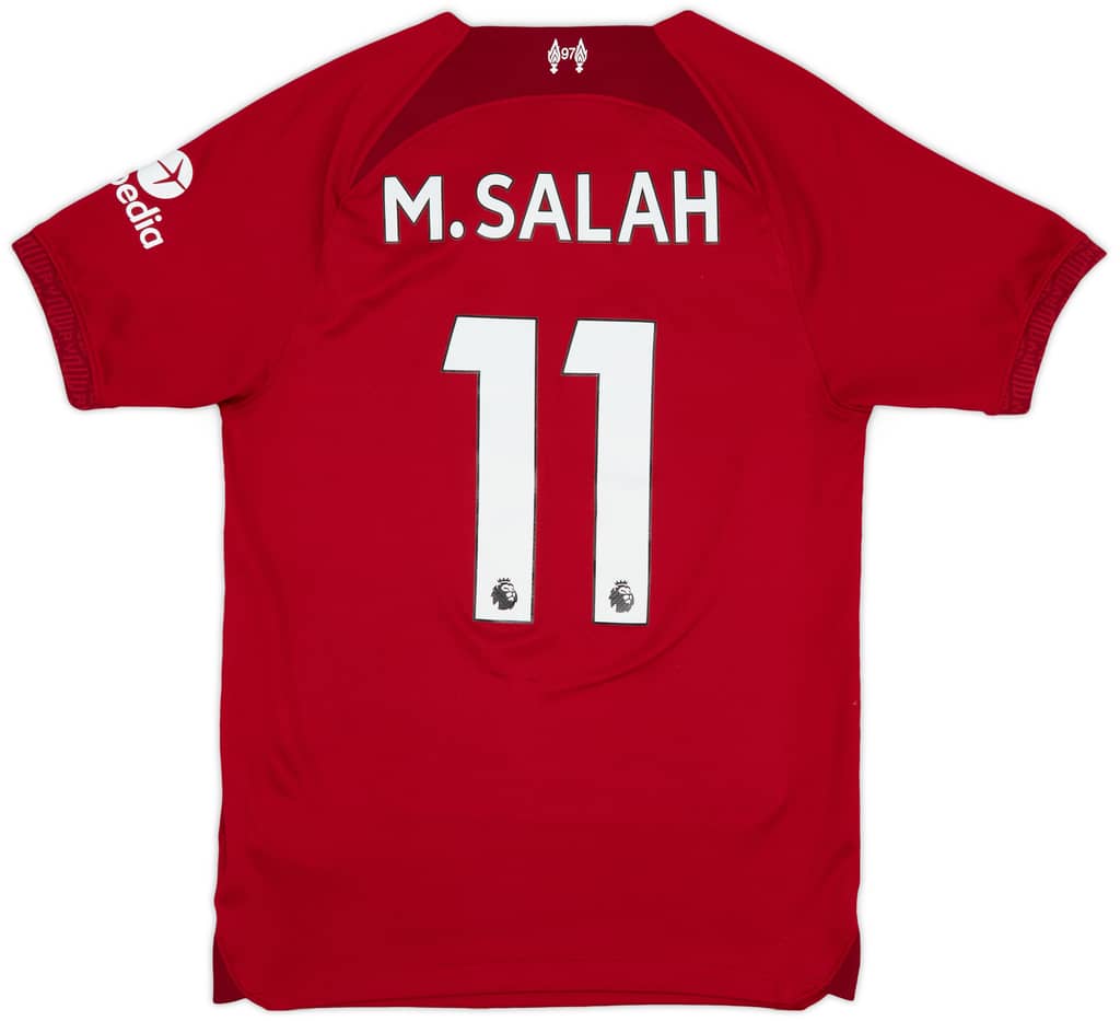 2022-23 Liverpool Home Shirt M.Salah #11 - 6/10 - (S)